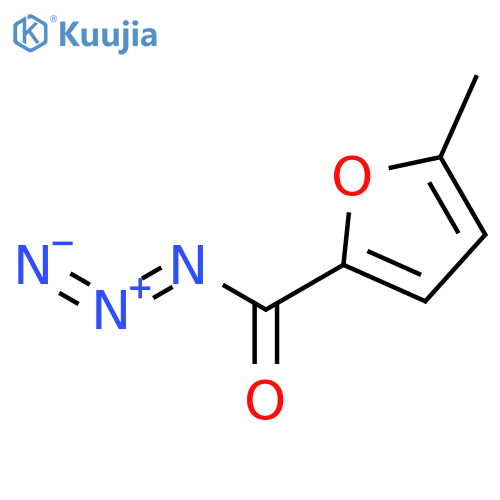5-methylfuran-2-carbonyl azide structure