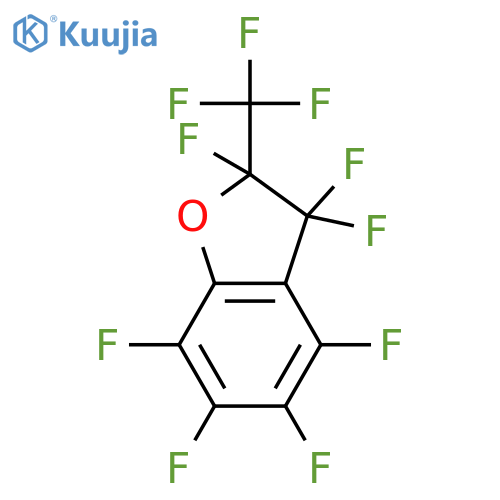 Benzofuran, 2,3,3,4,5,6,7-heptafluoro-2,3-dihydro-2-(trifluoromethyl)- structure