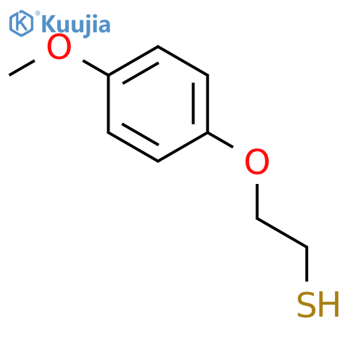 2-(4-methoxyphenoxy)ethane-1-thiol structure