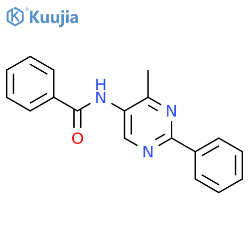 Benzamide, N-(4-methyl-2-phenyl-5-pyrimidinyl)- structure
