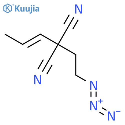 Propanedinitrile, (2-azidoethyl)-2-propenyl- structure