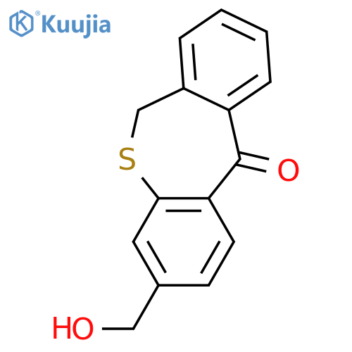 Dibenzo[b,e]thiepin-11(6H)-one, 3-(hydroxymethyl)- structure
