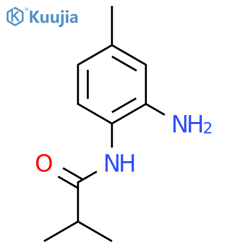 N-(2-amino-4-methylphenyl)-2-methylpropanamide structure