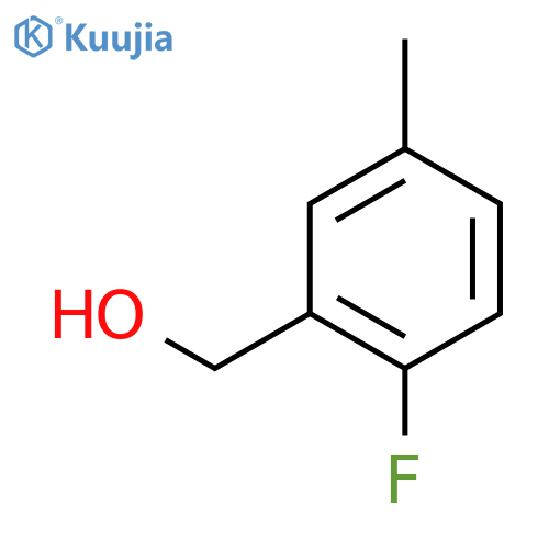 2-Fluoro-5-methylbenzyl Alcohol structure