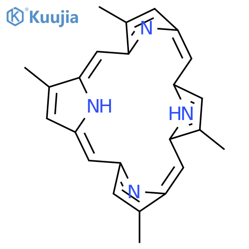 21H,23H-Porphine, 2,8,12,18-tetramethyl- structure