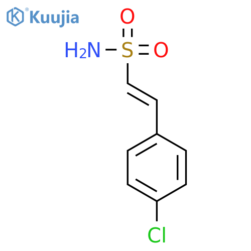 2-(4-chlorophenyl)ethene-1-sulfonamide structure