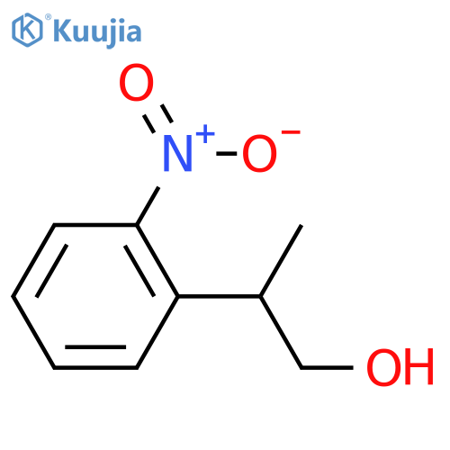 2-(2-Nitrophenyl)propan-1-ol structure