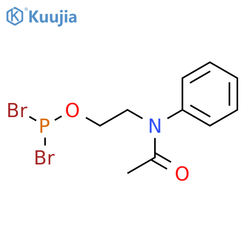 PHOSPHORODIBROMIDOUS ACID, 2-(ACETYLPHENYLAMINO)ETHYL ESTER structure