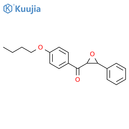 METHANONE, (4-BUTOXYPHENYL)(3-PHENYLOXIRANYL)- structure