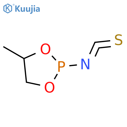 1,3,2-Dioxaphospholane, 2-isothiocyanato-4-methyl- structure