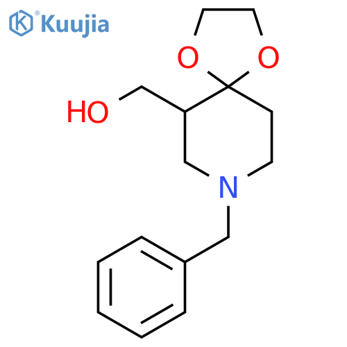 (8-Benzyl-1,4-Dioxa-8-Aza-Spiro4.5Dec-6-Yl)-Methanol structure