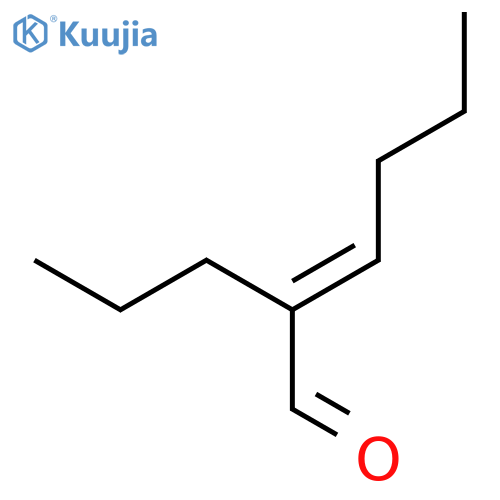 2-Hexenal, 2-propyl-, (E)- structure