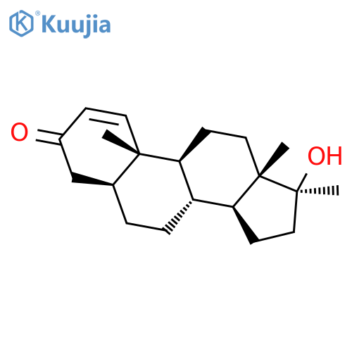 17α-Methyl-1-Testosterone structure