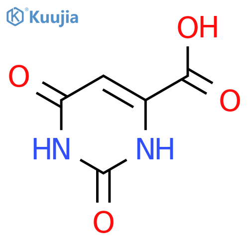 2,6-dioxo-1,2,3,6-tetrahydropyrimidine-4-carboxylic acid structure