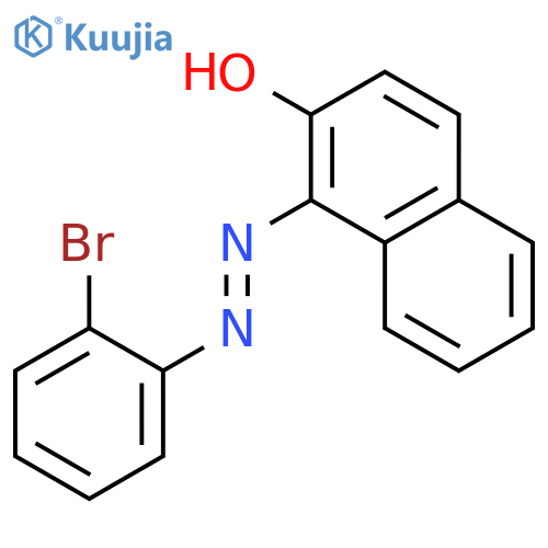 2-Naphthalenol, 1-[(2-bromophenyl)azo]- structure