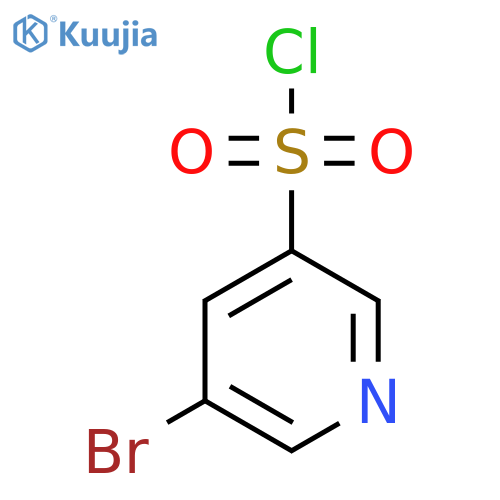 5-bromopyridine-3-sulphonyl Chloride structure