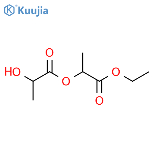 1-ethoxy-1-oxopropan-2-yl 2-hydroxypropanoate structure