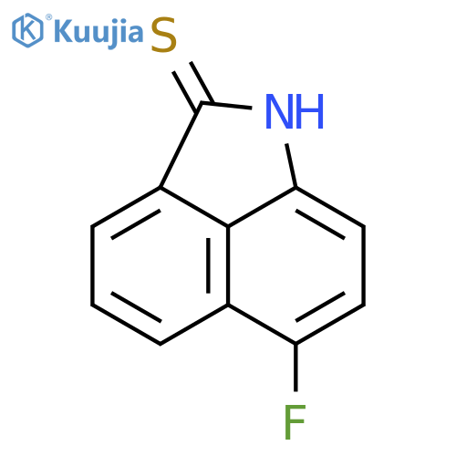 Benz[cd]indole-2(1H)-thione, 6-fluoro- structure