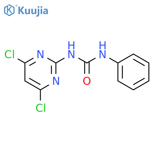 1-(4,6-Dichloropyrimidin-2-yl)-3-phenylurea structure