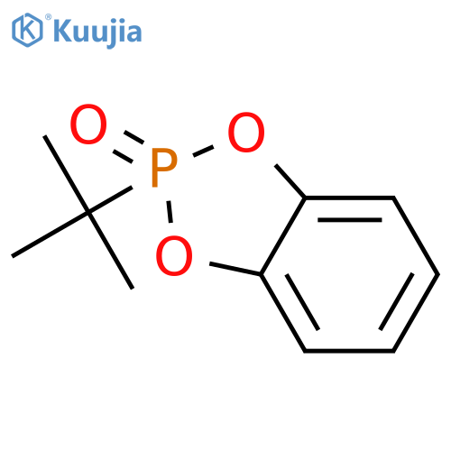 1,3,2-Benzodioxaphosphole, 2-(1,1-dimethylethyl)-, 2-oxide structure