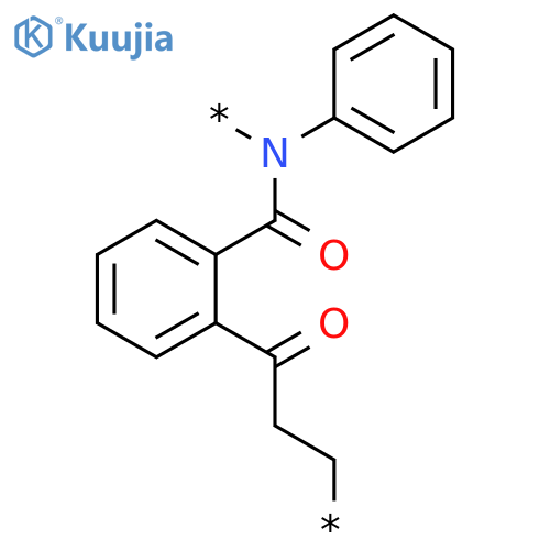 POLY[(PHENYLIMINO)CARBONYL-1,2-PHENYLENE(1-OXO-1,3-PROPANEDIYL)] structure