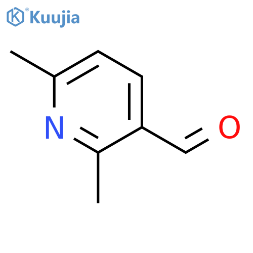 2,6-dimethylnicotinaldehyde structure