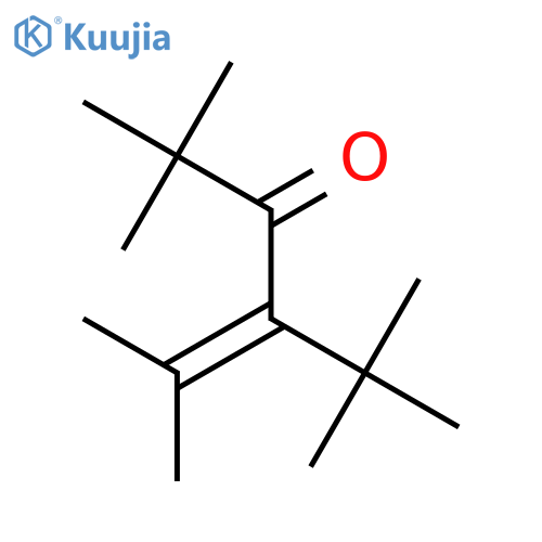 4-HEXEN-3-ONE, 4-(1,1-DIMETHYLETHYL)-2,2,5-TRIMETHYL- structure