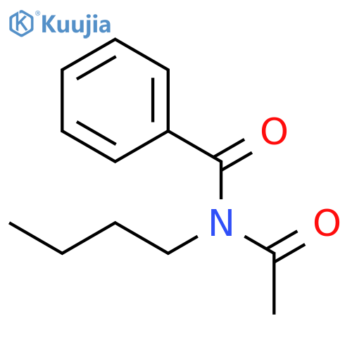 BENZAMIDE, N-ACETYL-N-BUTYL- structure