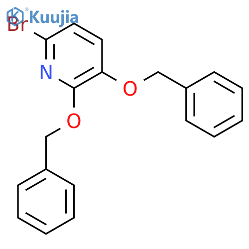 2,3-Bis(benzyloxy)-6-bromopyridine structure