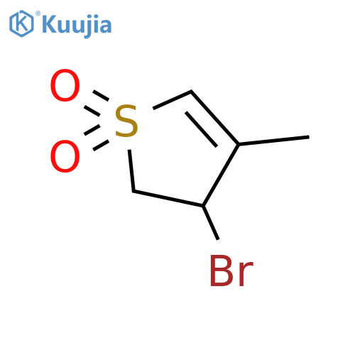 3-Bromo-4-methyl-2,3-dihydro-thiophene 1,1-dioxide structure