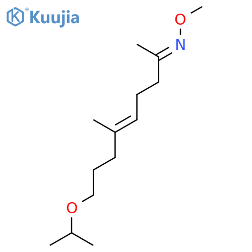 5-NONEN-2-ONE, 6-METHYL-9-(1-METHYLETHOXY)-, O-METHYLOXIME structure