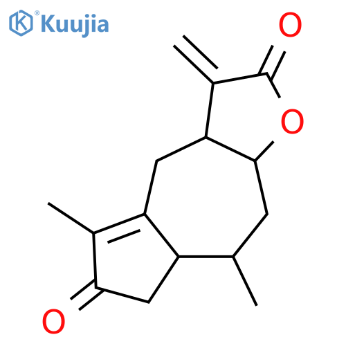 Azuleno[6,5-b]furan-2,6(3H,4H)-dione,3a,7,7a,8,9,9a-hexahydro-5,8-dimethyl-3-methylene-, (3aR,7aS,8S,9aS)- structure