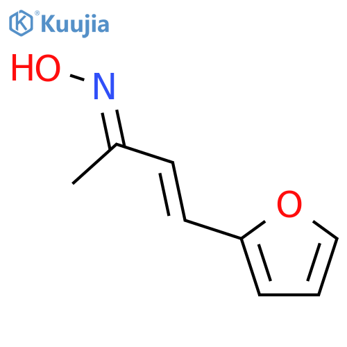 N-4-(furan-2-yl)but-3-en-2-ylidenehydroxylamine structure