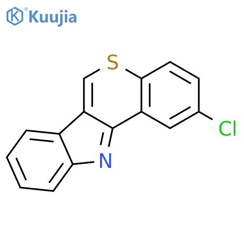 2-chlorothiochromeno[4,3-b]indole structure