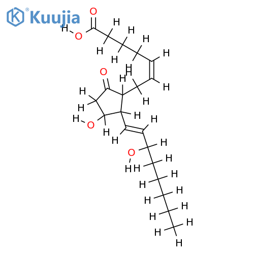 (-)-prostaglandin E2 structure