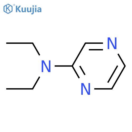 N,N-diethyl-2-Pyrazinamine structure