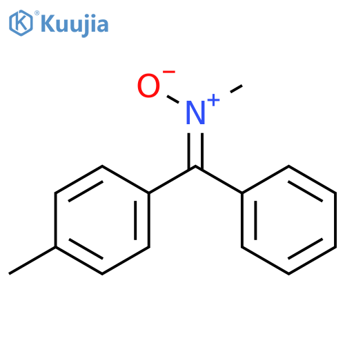 Methanamine, N-[(4-methylphenyl)phenylmethylene]-, N-oxide structure
