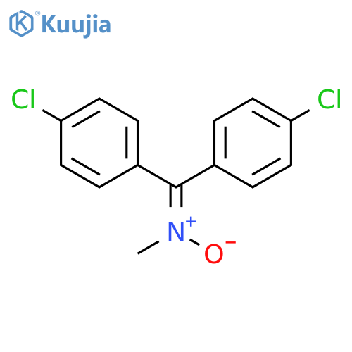 METHANAMINE, N-[BIS(4-CHLOROPHENYL)METHYLENE]-, N-OXIDE structure