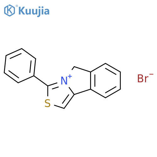 3-Phenyl-5H-[1,3]thiazolo[4,3-a]isoindol-4-ium bromide structure