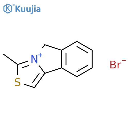 5H-Thiazolo[4,3-a]isoindolium, 3-methyl-, bromide structure