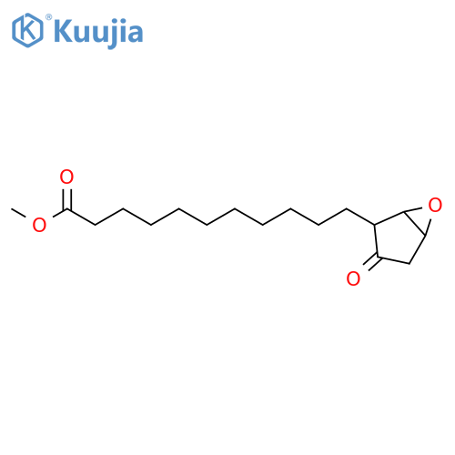 6-Oxabicyclo[3.1.0]hexane-2-undecanoic acid, 3-oxo-, methyl ester structure