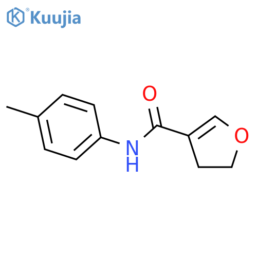 3-FURANCARBOXAMIDE, 4,5-DIHYDRO-N-(4-METHYLPHENYL)- structure