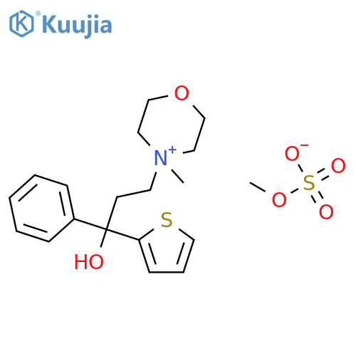 Tiemonium Methyl Sulfate structure