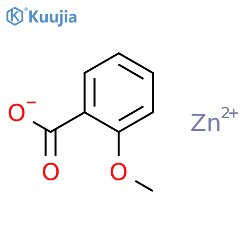 Zinc, bis[2-(methoxy-kO)benzoato-kO]-, (T-4)- structure