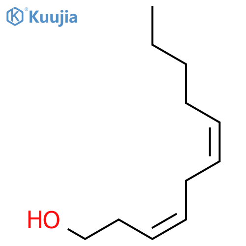 3,6-UNDECADIEN-1-OL, (Z,Z)- structure