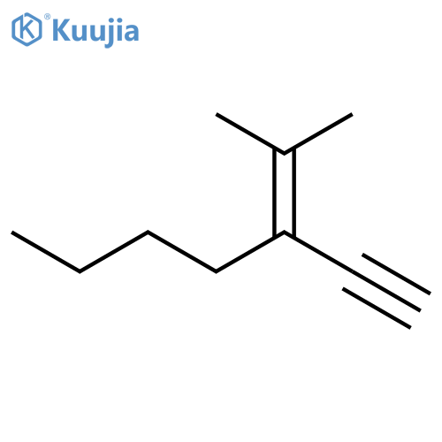 2-Heptene, 3-ethynyl-2-methyl- structure
