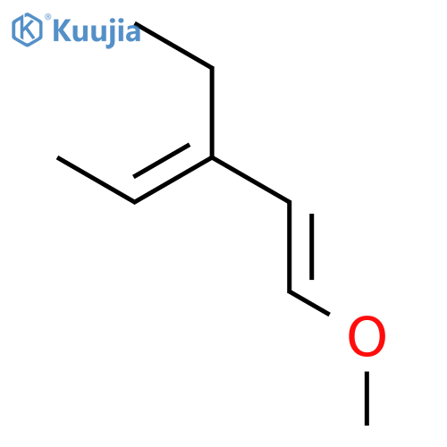 1,3-PENTADIENE, 3-ETHYL-1-METHOXY-, (E,E)- structure