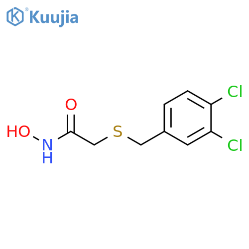 Acetamide, 2-[[(3,4-dichlorophenyl)methyl]thio]-N-hydroxy- structure