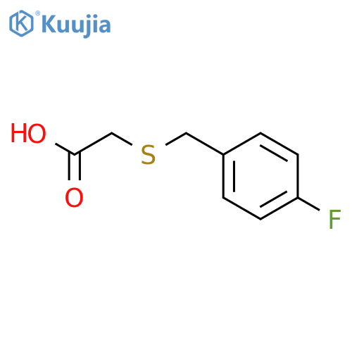 (4-Fluorobenzyl)thioacetic Acid structure