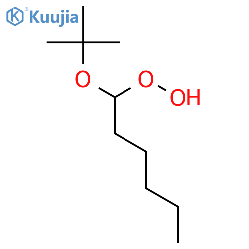 Hydroperoxide, 1-(1,1-dimethylethoxy)hexyl structure
